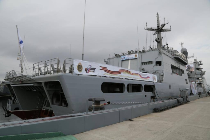 „Siła w prawdzie” i dzieci w mundurach. Rosyjska propaganda wojskowa wyruszyła w rejs-GospodarkaMorska.pl