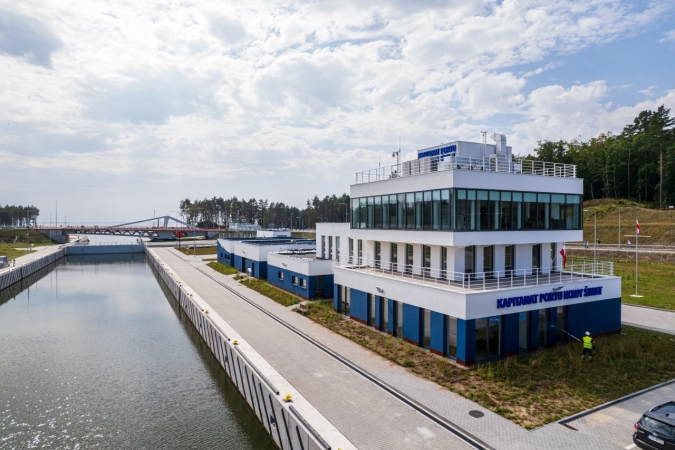 Ostatnie prace i porządki na budowie Kanału Żeglugowego na Mierzei Wiślanej-GospodarkaMorska.pl