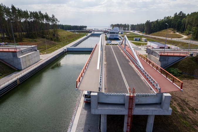 Ostatnie prace i porządki na budowie Kanału Żeglugowego na Mierzei Wiślanej-GospodarkaMorska.pl