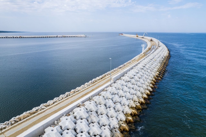 Ostatnie prace i porządki na budowie Kanału Żeglugowego na Mierzei Wiślanej-GospodarkaMorska.pl