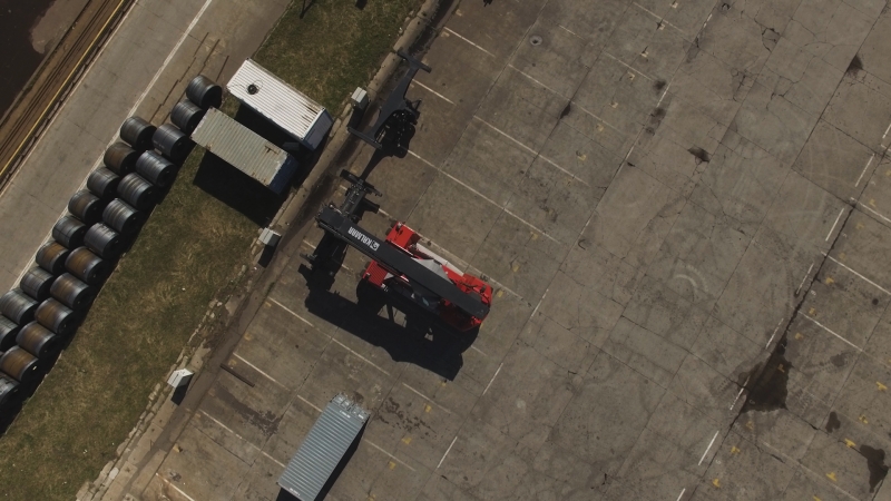 Kalmar DRG420-60S5 w Porcie Gdańskim Eksploatacja-GospodarkaMorska.pl