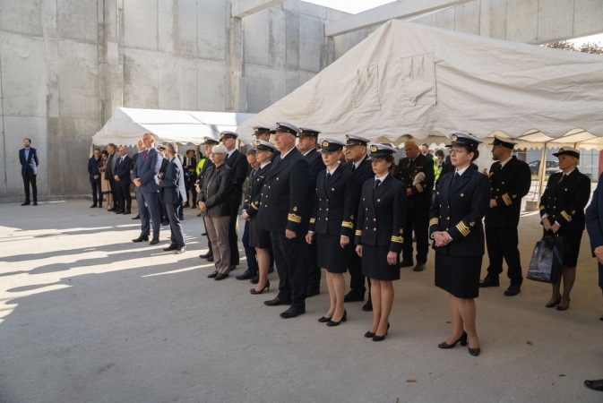 Centrum Offshore Uniwersytetu Morskiego w Gdyni za niecały rok. Wiecha zawieszona na budowie [WIDEO, ZDJĘCIA]-GospodarkaMorska.pl