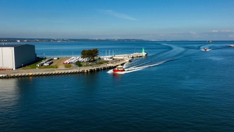 Najnowsze łodzie pilotowe ochrzczone w Porcie Gdańsk [WIDEO]-GospodarkaMorska.pl