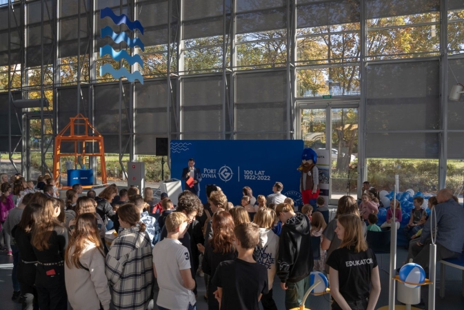 Port Gdynia i Nauta zbudowały portowe stanowisko dla Centrum Nauki Experyment-GospodarkaMorska.pl