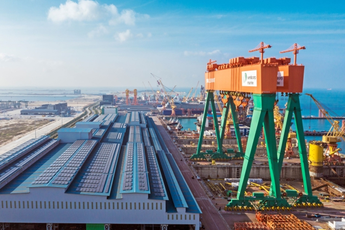  Maersk: Pierwsze cięcie stali dla  Offshore Wind Jack-Up -GospodarkaMorska.pl