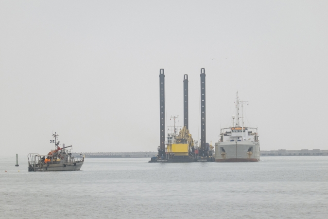 Port Gdynia. Ruszyło pogłębianie basenów portowych-GospodarkaMorska.pl