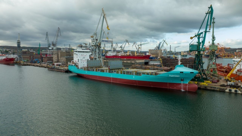 Stocznia Nauta zdobywa nowych klientów. Remont kontenerowca dla niemieckiego armatora-GospodarkaMorska.pl