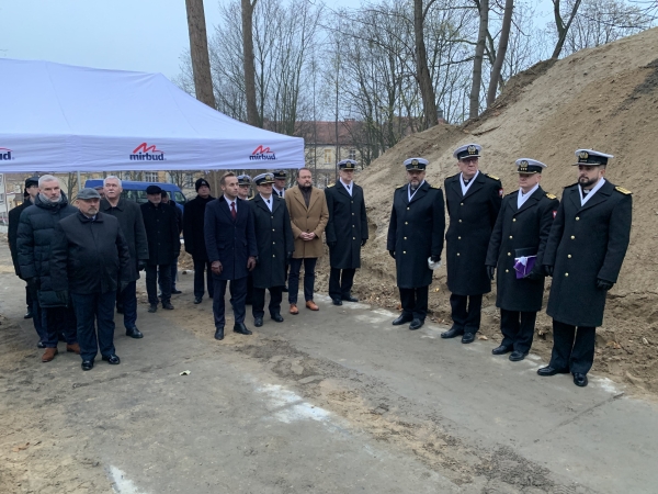 Kamień węgielny pod budowę nowego obiektu Akademii Marynarki Wojennej [GALERIA]-GospodarkaMorska.pl
