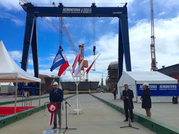 Remontowa Shipbuilding - nowa linia do montażu statków-GospodarkaMorska.pl