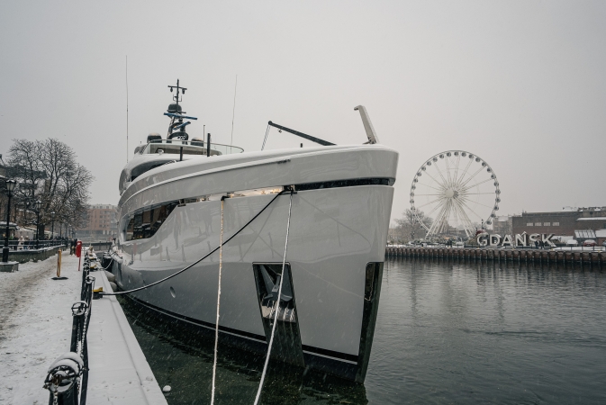 Superjacht stoczni Conrad przyciąga do Gdańska branżowców z całego świata [WIDEO, ZDJĘCIA]-GospodarkaMorska.pl