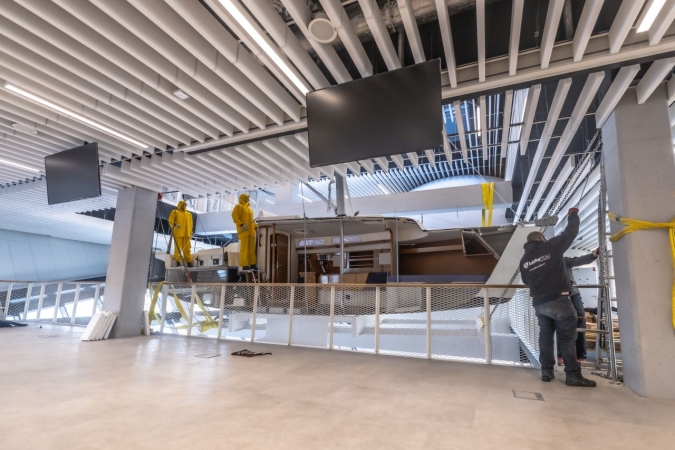 Ten eksponat pobudza wyobraźnię. Historia żeglarstwa pod sufitem MCN [ZDJĘCIA]-GospodarkaMorska.pl