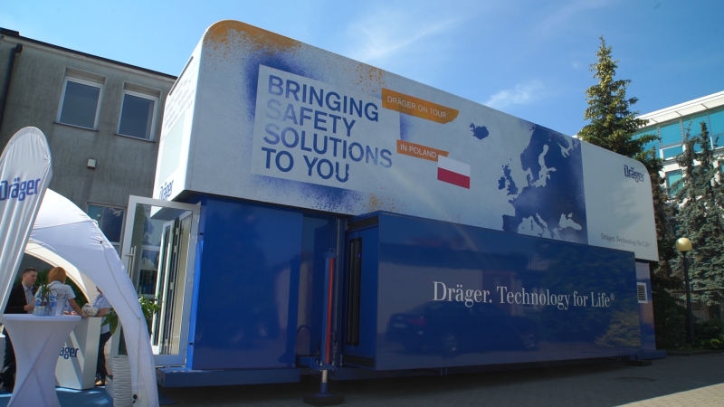 Mobilny showroom Dräger w Gdańsku-GospodarkaMorska.pl
