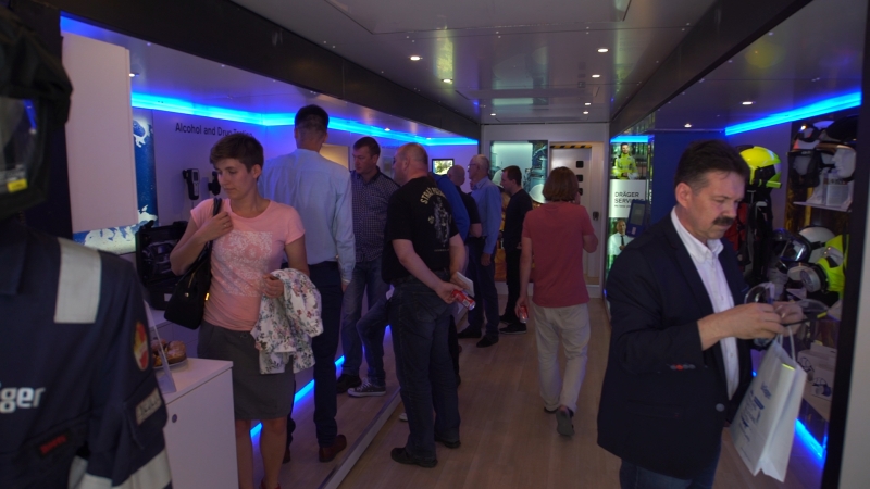 Mobilny showroom Dräger w Gdańsku-GospodarkaMorska.pl