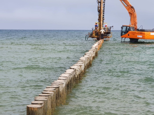 Urząd Morski w Gdyni zakończył projekty ochrony brzegu w rejonie Półwyspu Helskiego-GospodarkaMorska.pl