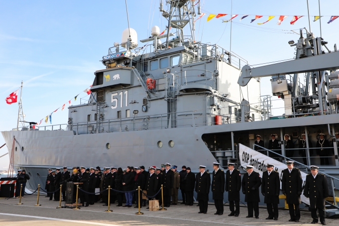 Przekazanie obowiązków dowódcy 8. Flotylli Obrony Wybrzeża [GALERIA]-GospodarkaMorska.pl