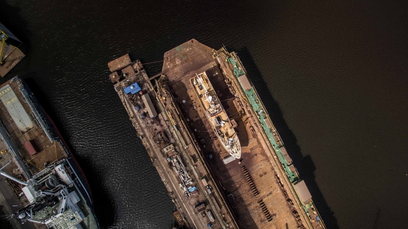 53-letni Hamar przechodzi remont w ALKORZE-GospodarkaMorska.pl