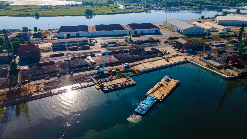 W Basenie Kaszubskim Portu Szczecin powstają nowe nabrzeża -GospodarkaMorska.pl