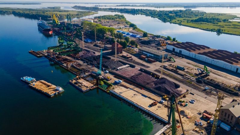 W Basenie Kaszubskim Portu Szczecin powstają nowe nabrzeża -GospodarkaMorska.pl