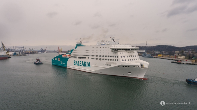 Rusadir wypłynął z Nauty na szerokie wody-GospodarkaMorska.pl