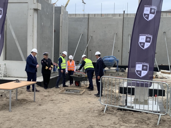 Wmurowano kamień węgielny pod największą inwestycję PGZ Stocznia Wojenna. Tu powstanie 