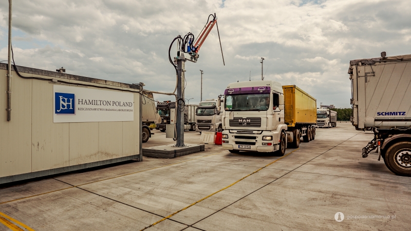 Nowe rakorafy J.S. Hamilton w Porcie Gdynia. Usprawnią badania zbóż-GospodarkaMorska.pl