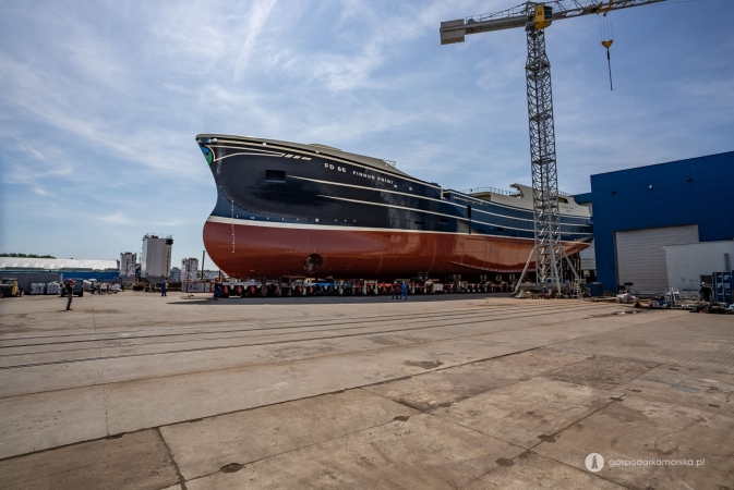 Ostatni statek zwodowany przez Karstensen w Gdyni. Kolejne wodowania w Gdańsku-GospodarkaMorska.pl