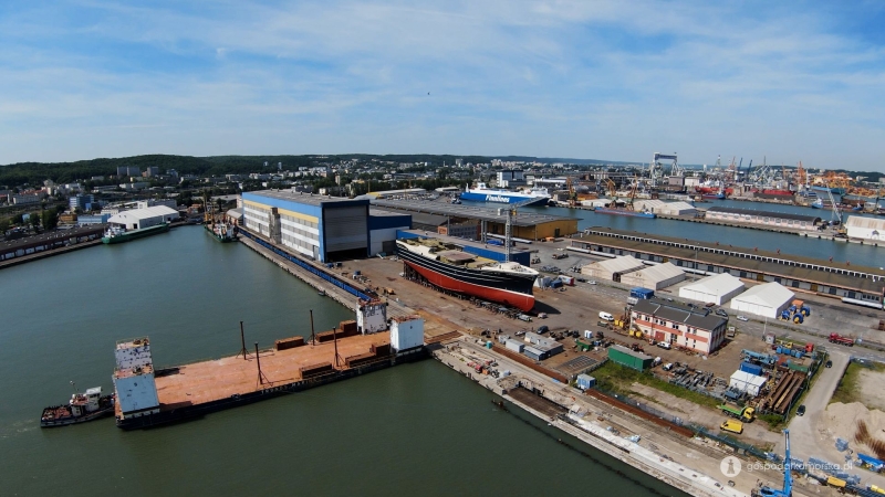 Ostatni statek zwodowany przez Karstensen w Gdyni. Kolejne wodowania w Gdańsku-GospodarkaMorska.pl