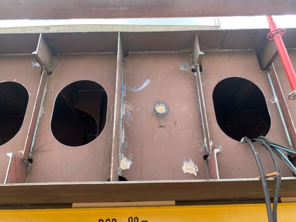 Położenie stępki pod pierwszego 