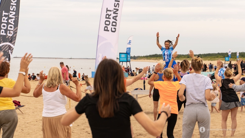 Sport na plaży z Portem Gdańsk i Baltic Hub-GospodarkaMorska.pl