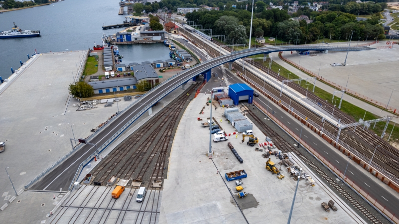 Koniec prac na terminalu promowym w Świnoujściu-GospodarkaMorska.pl