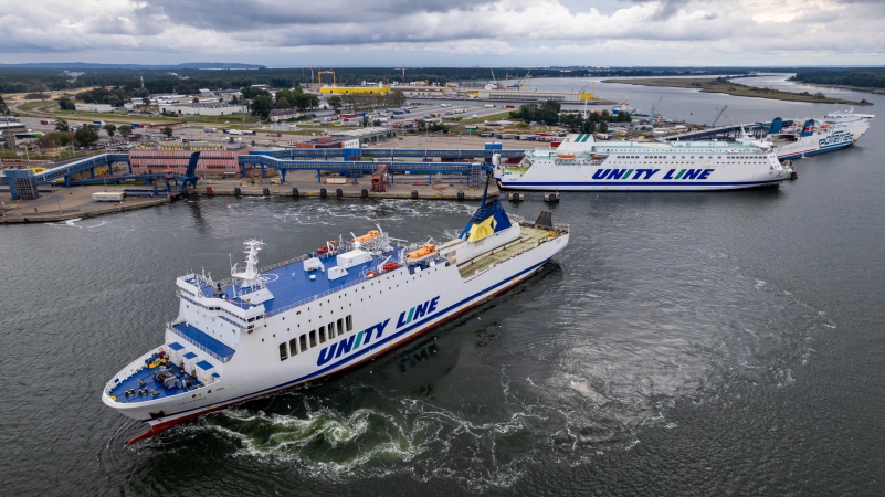 Koniec prac na terminalu promowym w Świnoujściu-GospodarkaMorska.pl