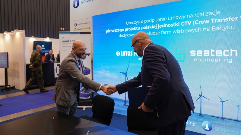 Polska firma zaprojektuje dla LOTOS Petrobaltic pierwszą jednostkę CTV do obsługi farm wiatrowych na Bałtyku-GospodarkaMorska.pl