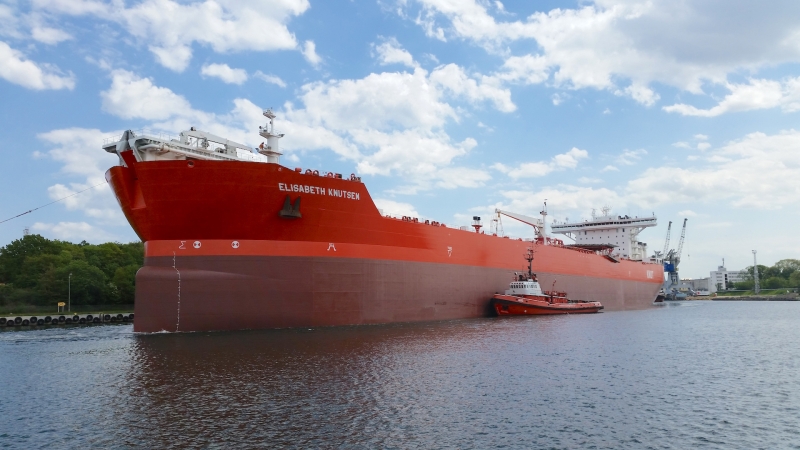 Tankowiec Elizabeth Knutsen po remoncie w Gdańskiej Stoczni Remontowa-GospodarkaMorska.pl