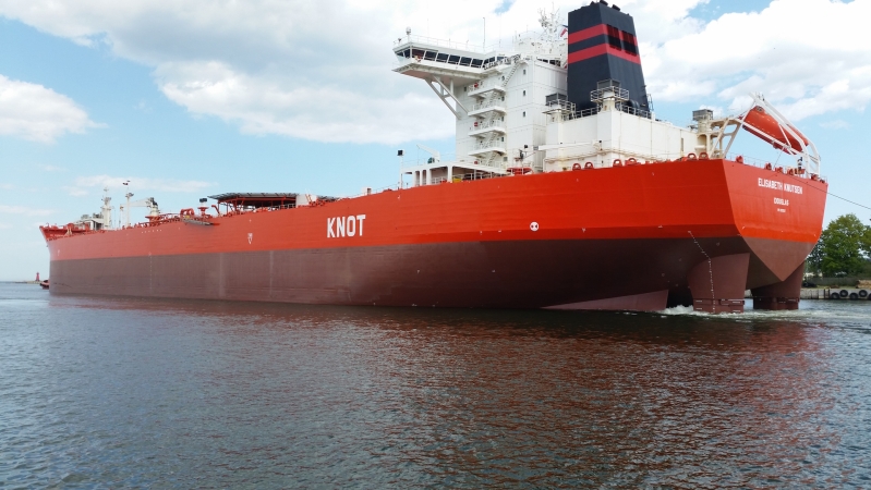 Tankowiec Elizabeth Knutsen po remoncie w Gdańskiej Stoczni Remontowa-GospodarkaMorska.pl