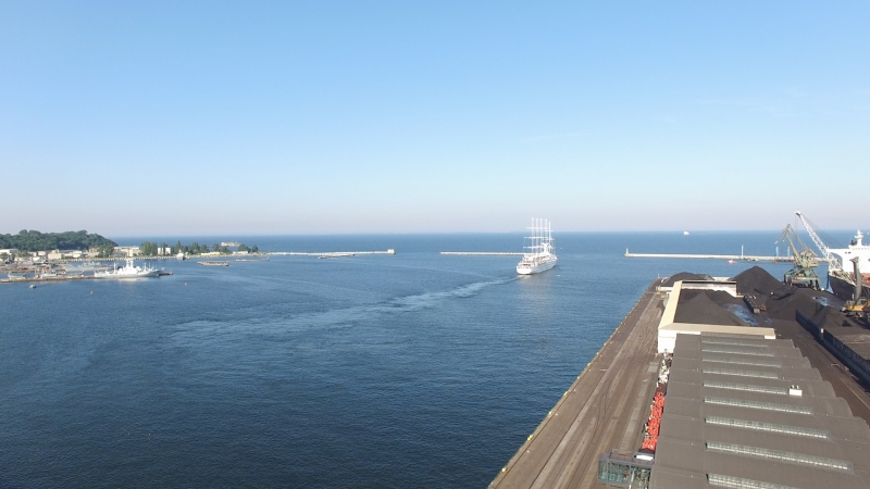 Wind Surf – kolejna gwiazda gdyńskiej Alei Statków Pasażerskich (foto, wideo)-GospodarkaMorska.pl