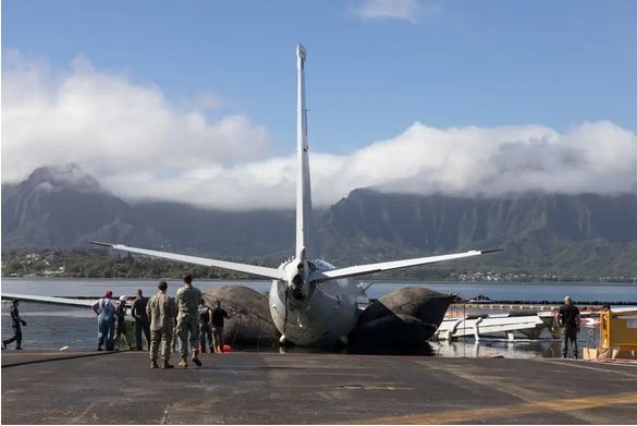 Amerykanie wydobyli swój patrolowiec z Zatoki Kaneohe-GospodarkaMorska.pl