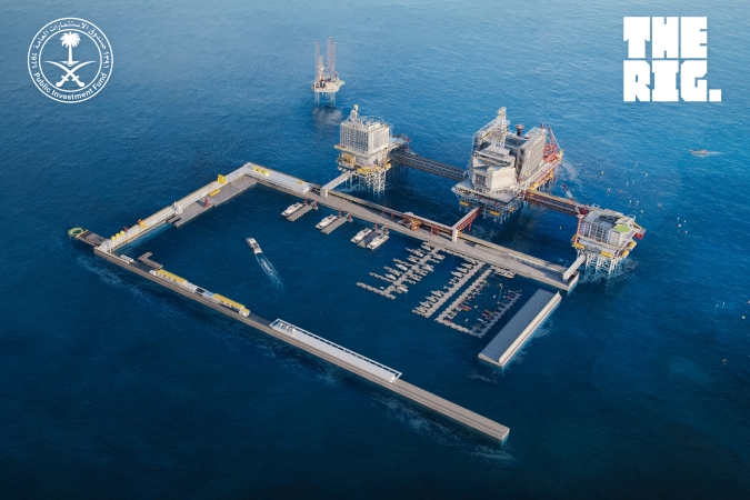 Platforma, ale przygodowa, a nie wiertnicza. Arabia Saudyjska przygotowuje nową atrakcję turystyczną-GospodarkaMorska.pl