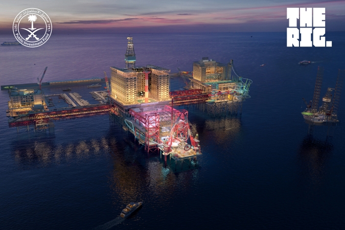 Platforma, ale przygodowa, a nie wiertnicza. Arabia Saudyjska przygotowuje nową atrakcję turystyczną-GospodarkaMorska.pl