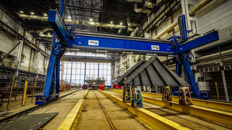 Jak powstaje „Miecznik”? Widzieliśmy budowę przyszłego ORP Wicher na 5 minut przed położeniem stępki-GospodarkaMorska.pl