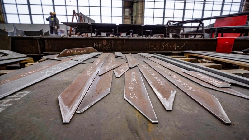 Jak powstaje „Miecznik”? Widzieliśmy budowę przyszłego ORP Wicher na 5 minut przed położeniem stępki-GospodarkaMorska.pl