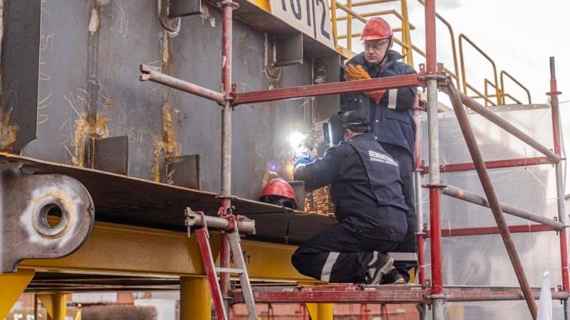 Stępka położona. Za nami kolejny, ważny etap budowy drugiego okrętu programu 