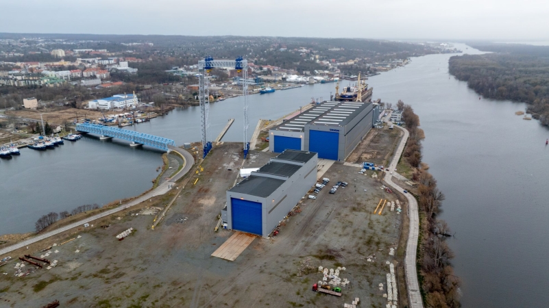 Król Danii na symbolicznym otwarciu fabryki Vestas w Szczecinie-GospodarkaMorska.pl