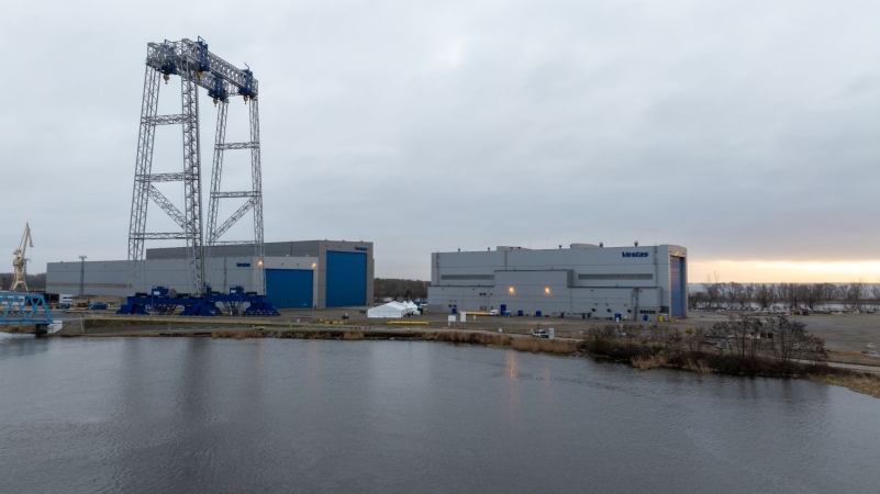 Król Danii na symbolicznym otwarciu fabryki Vestas w Szczecinie-GospodarkaMorska.pl