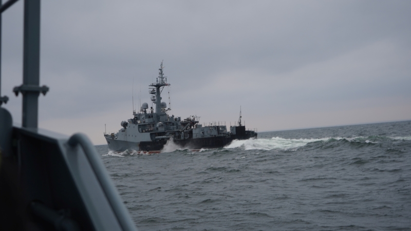 Ostre strzelanie podczas 