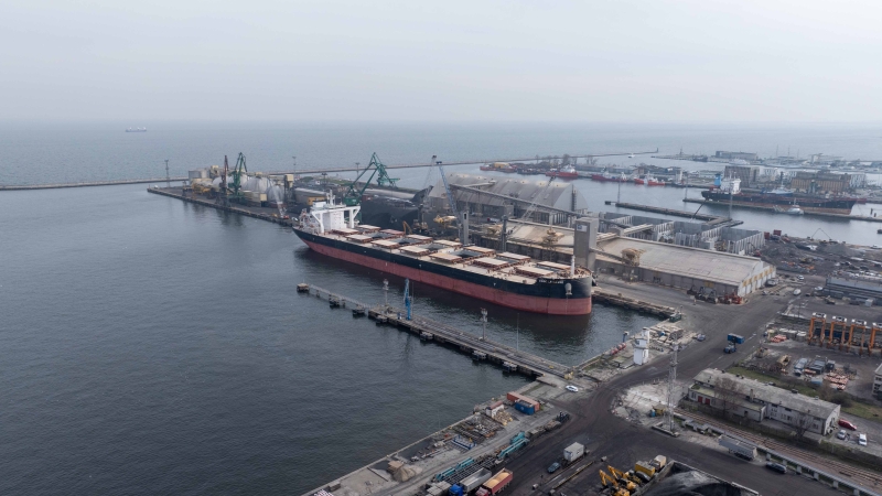Kolos w Porcie Gdynia: rekordowy ładunek śruty sojowej w terminalu HES-GospodarkaMorska.pl