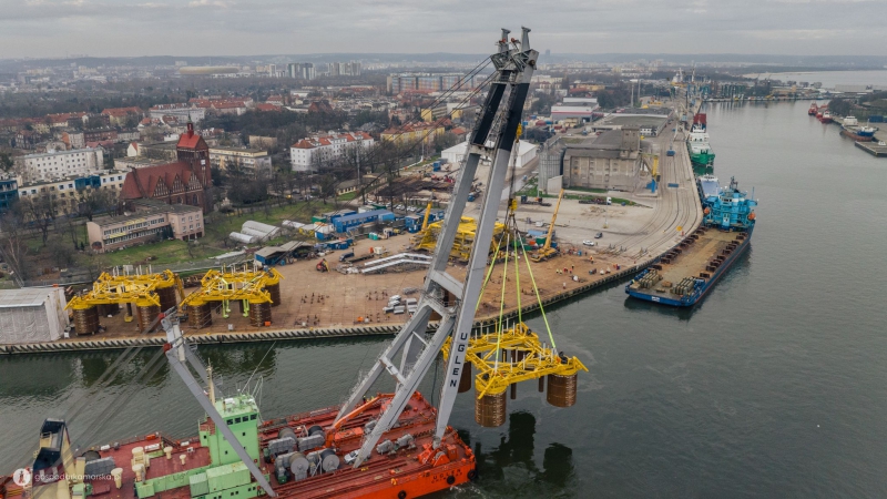 Mostostal Pomorze wykonał kolejne konstrukcje na potrzeby eksploatacji złóż gazowych-GospodarkaMorska.pl