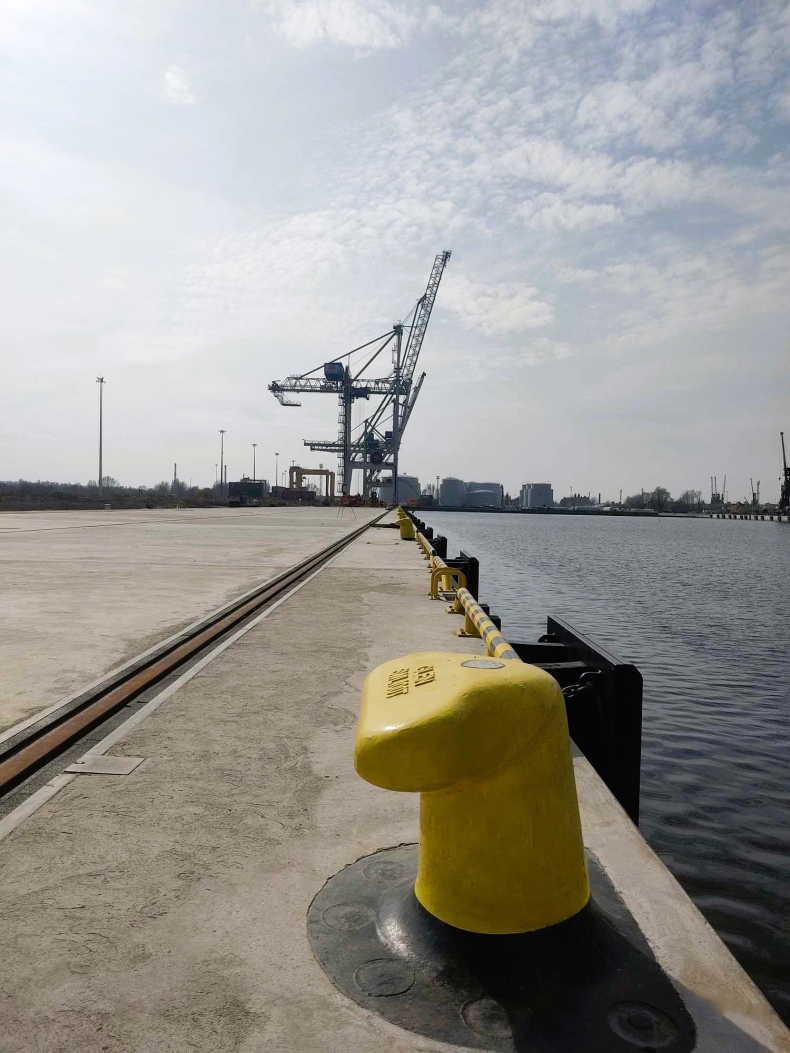 Kolejne metry nabrzeży w Szczecinie gotowe-GospodarkaMorska.pl