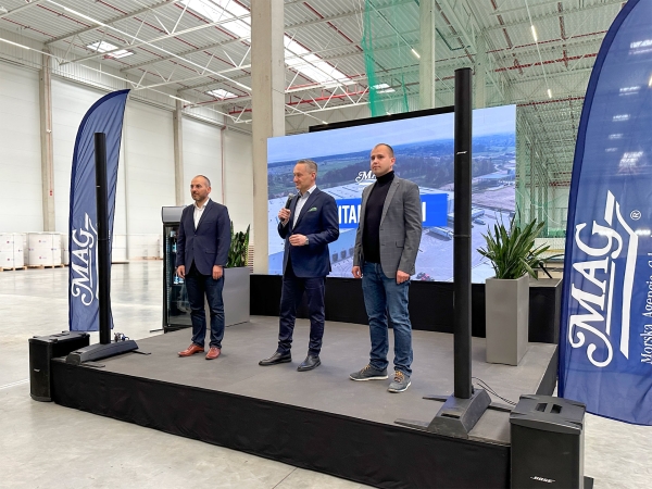 Logistyka i hokej pod jednym dachem. Nowy Magazyn MAG w Gdańsku otwarty-GospodarkaMorska.pl