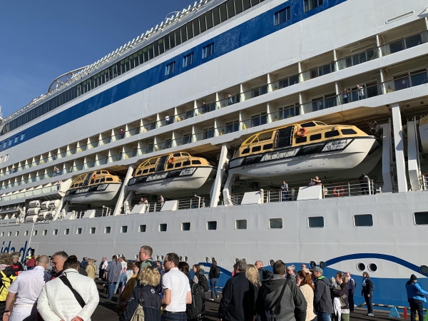 AIDAdiva rozpoczyna sezon wycieczkowy w Porcie Gdynia-GospodarkaMorska.pl