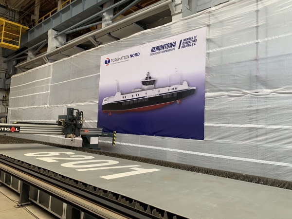W stoczni Remontowa Shipbuilding S.A. rozpoczyna się budowa promu dla norweskiego armatora-GospodarkaMorska.pl
